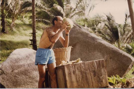 Robinson et les noix de coco
