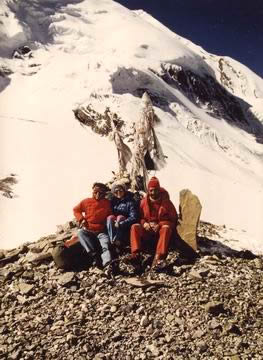 Au sommet du Thorong Pass