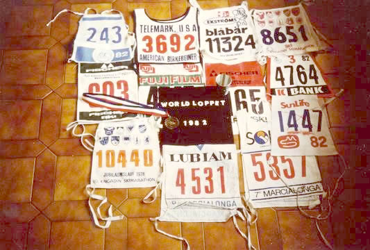 Les dossarts des courses